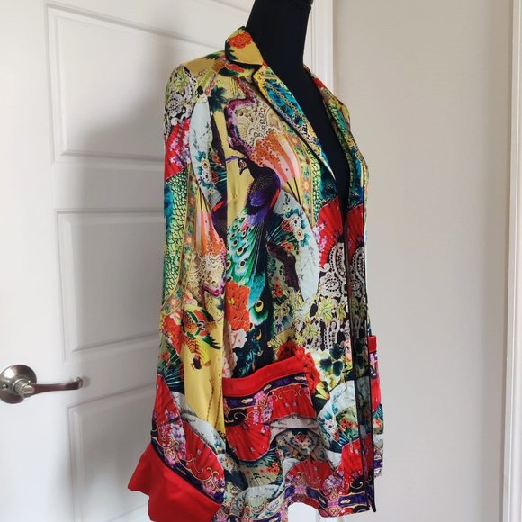 Shahida Parides Japanese inspired print Jacket - Size S - Picture 2 of 7